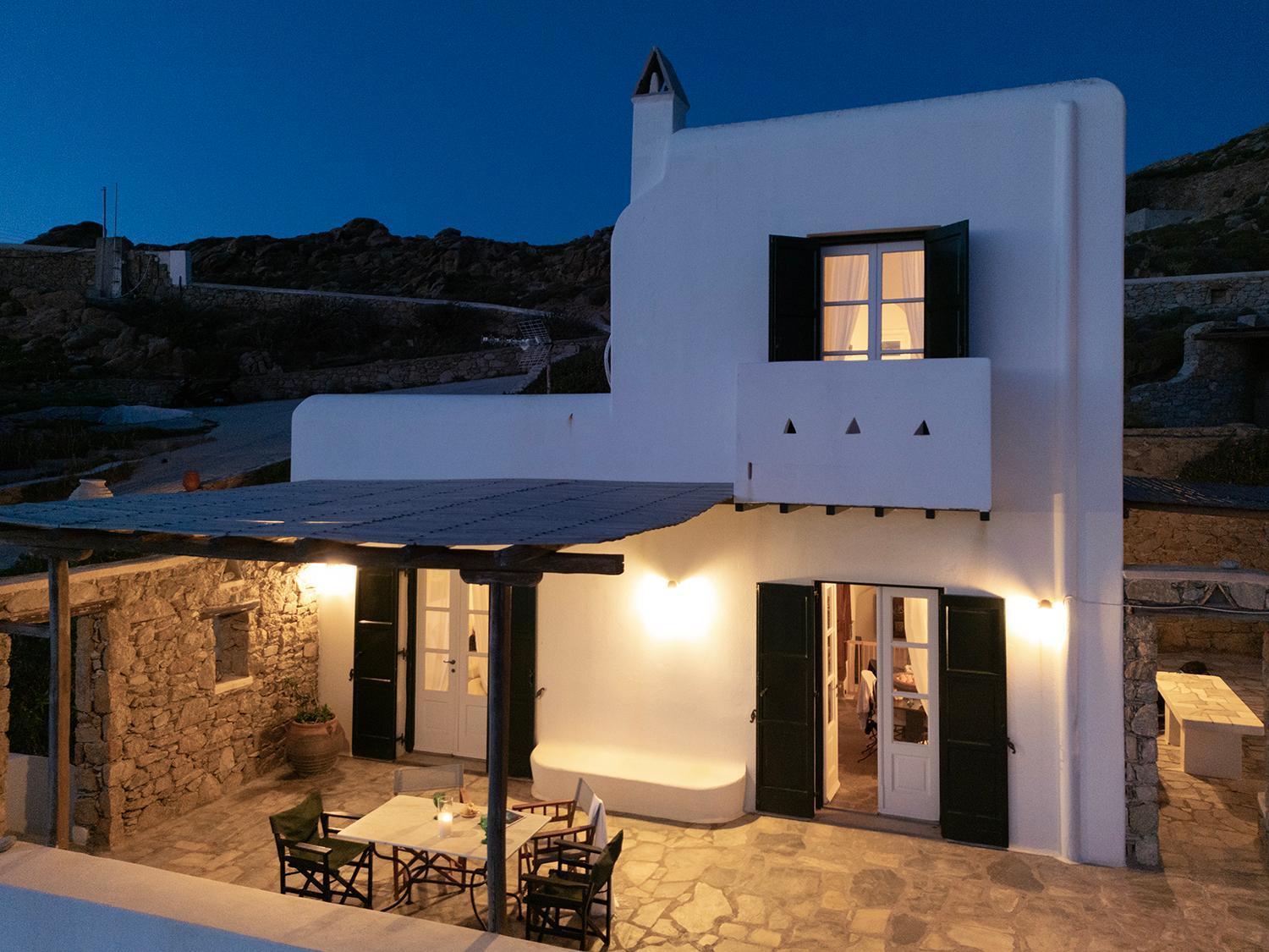 Two Houses Lighthouse Apartment Fanari  Eksteriør bilde